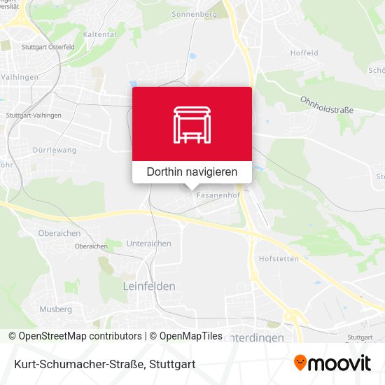 Kurt-Schumacher-Straße Karte