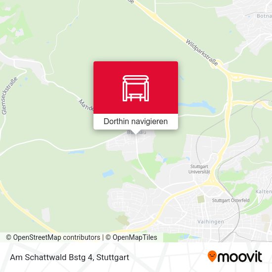 Am Schattwald Bstg 4 Karte
