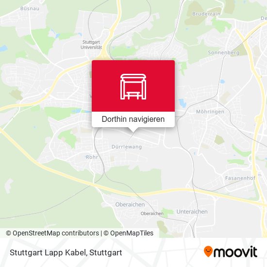 Stuttgart Lapp Kabel Karte