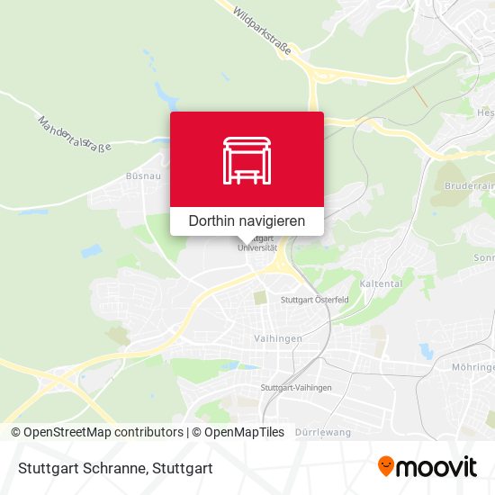 Stuttgart Schranne Karte