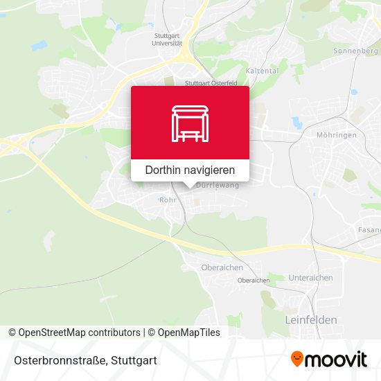 Osterbronnstraße Karte