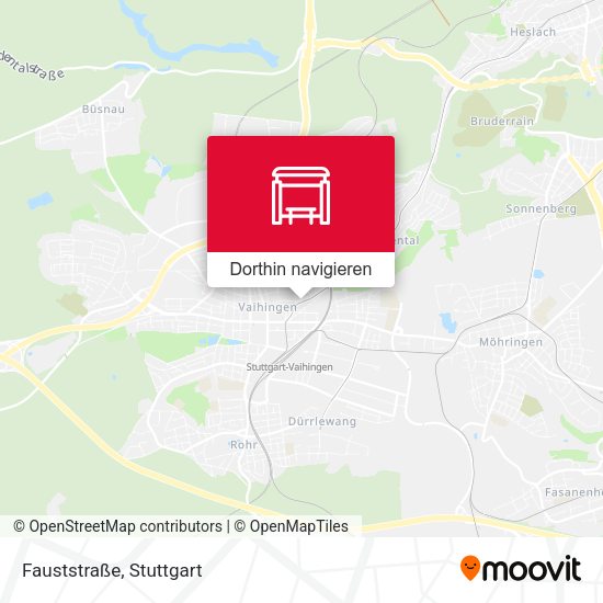 Fauststraße Karte