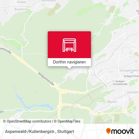 Aspenwald-/Kullenbergstr. Karte