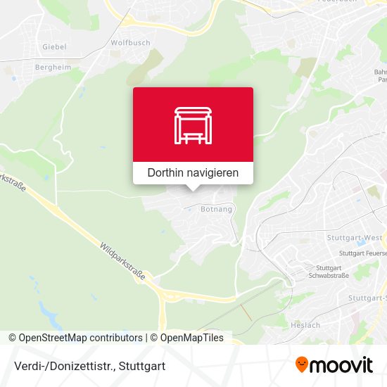 Verdi-/Donizettistr. Karte