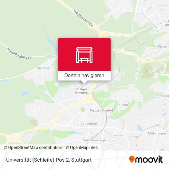 Universität (Schleife) Pos 2 Karte