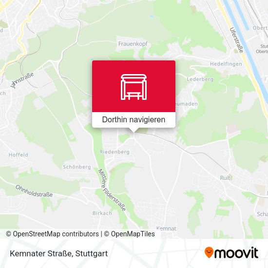 Kemnater Straße Karte