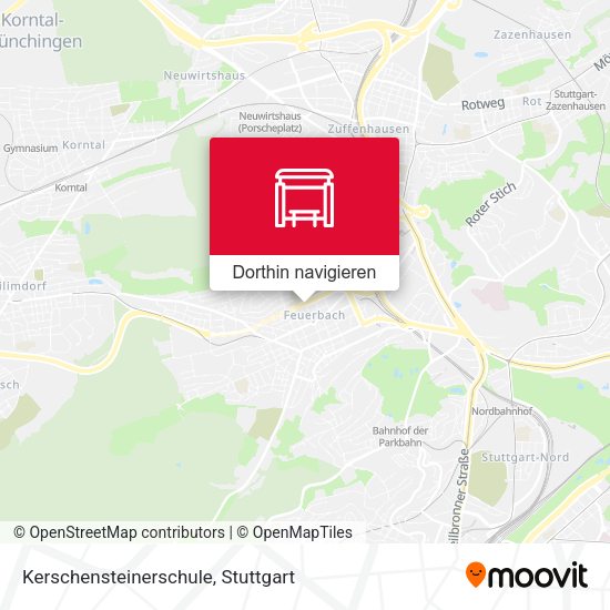 Kerschensteinerschule Karte
