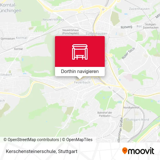 Kerschensteinerschule Karte