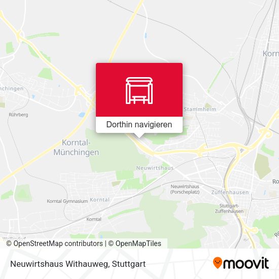 Neuwirtshaus Withauweg Karte