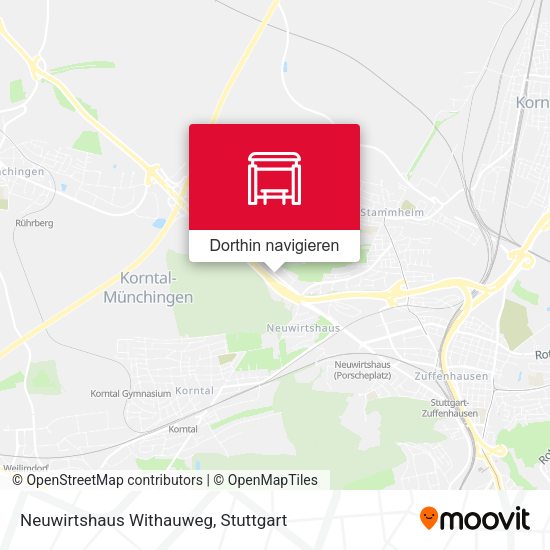 Neuwirtshaus Withauweg Karte