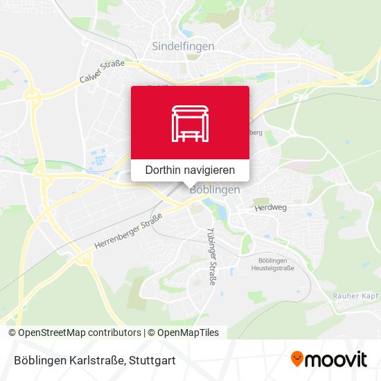 Böblingen Karlstraße Karte