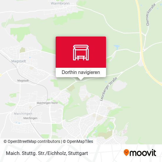 Maich. Stuttg. Str./Eichholz Karte