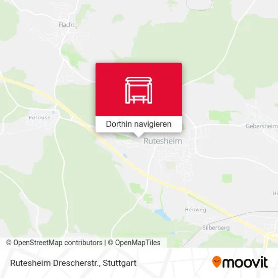 Rutesheim Drescherstr. Karte
