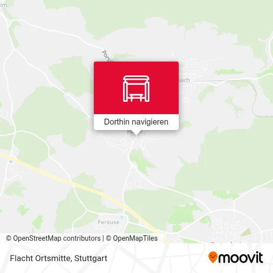 Flacht Ortsmitte Karte