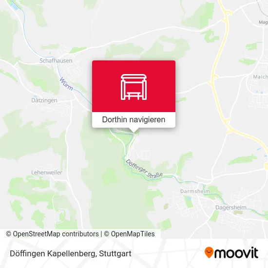 Döffingen Kapellenberg Karte
