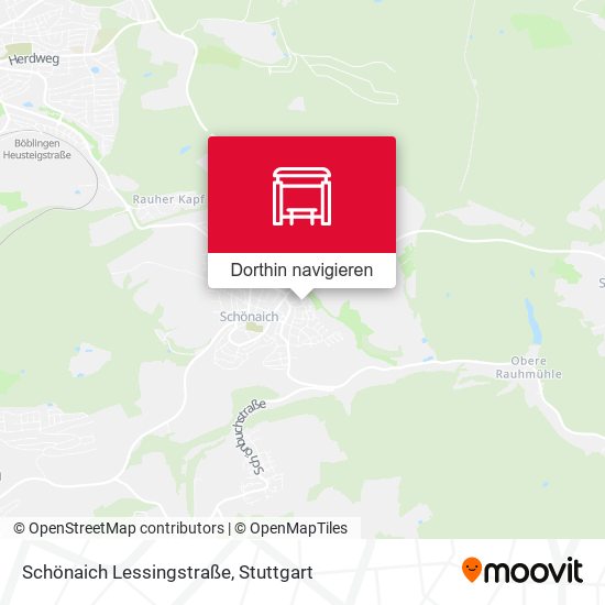 Schönaich Lessingstraße Karte