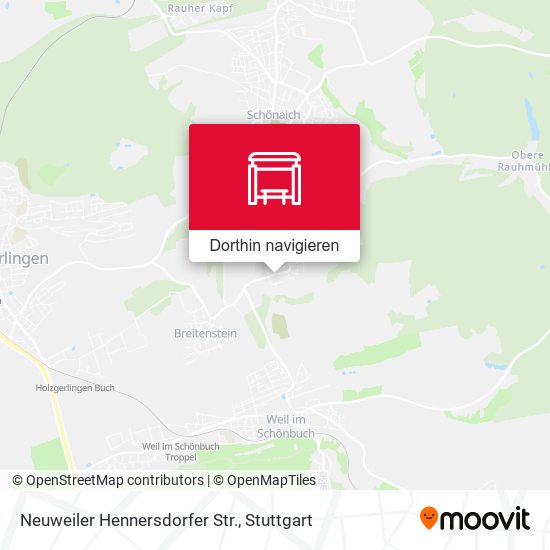 Neuweiler Hennersdorfer Str. Karte