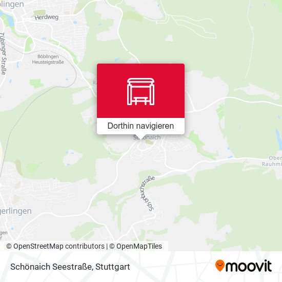 Schönaich Seestraße Karte