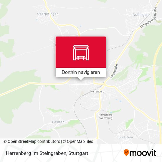 Herrenberg Im Steingraben Karte