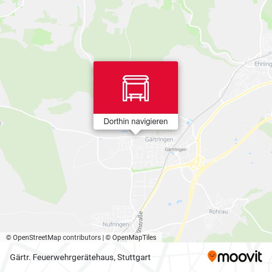 Gärtr. Feuerwehrgerätehaus Karte