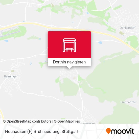 Neuhausen (F) Brühlsiedlung Karte