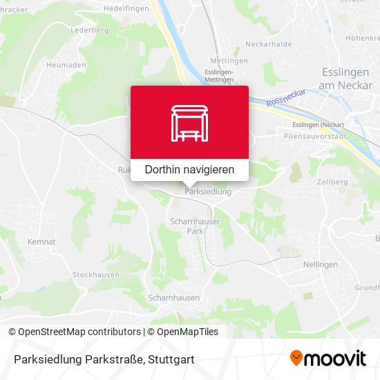 Parksiedlung Parkstraße Karte