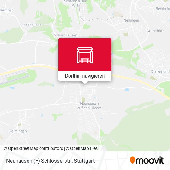 Neuhausen (F) Schlosserstr. Karte
