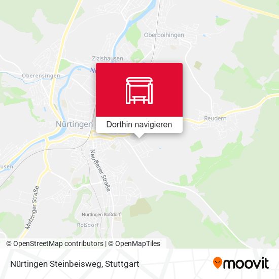 Nürtingen Steinbeisweg Karte