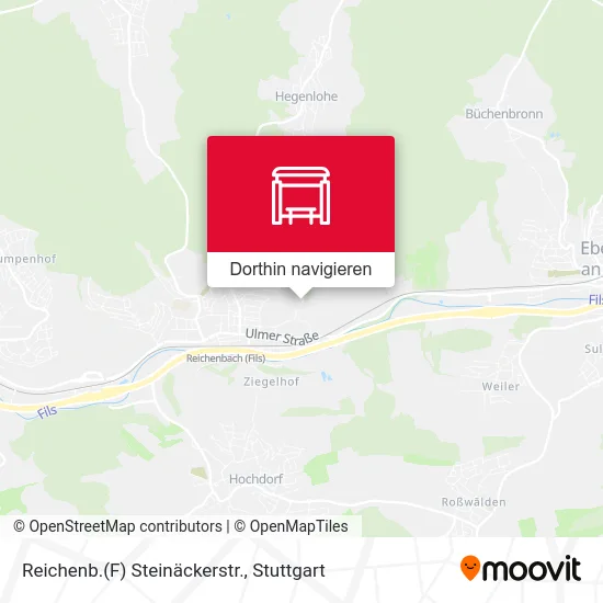 Reichenb.(F) Steinäckerstr. Karte