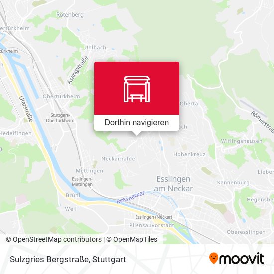 Sulzgries Bergstraße Karte