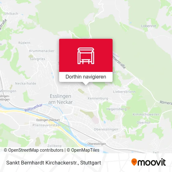 Sankt Bernhardt Kirchackerstr. Karte