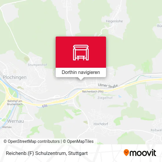 Reichenb.(F) Schulzentrum Karte