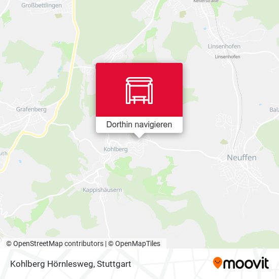 Kohlberg Hörnlesweg Karte