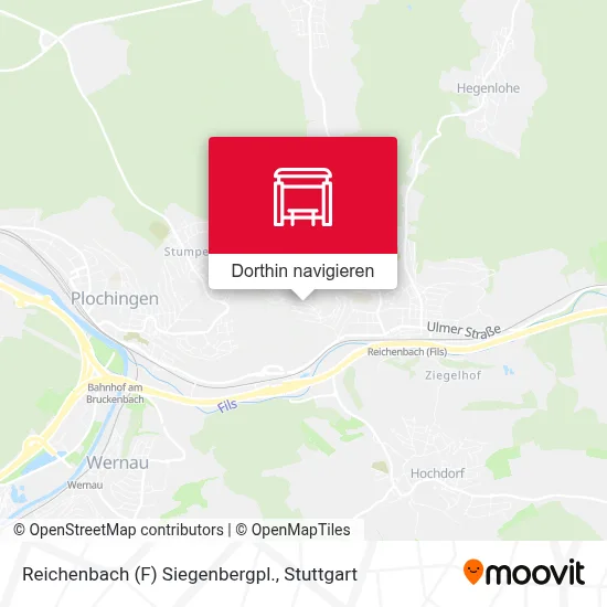 Reichenbach (F) Siegenbergpl. Karte