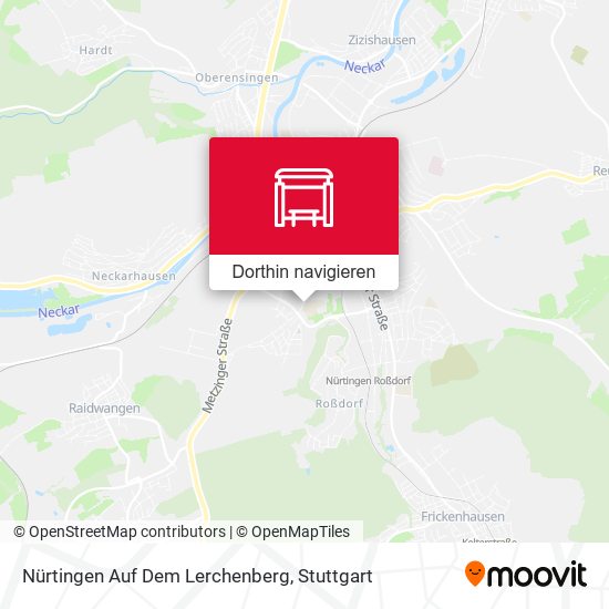 Nürtingen Auf Dem Lerchenberg Karte