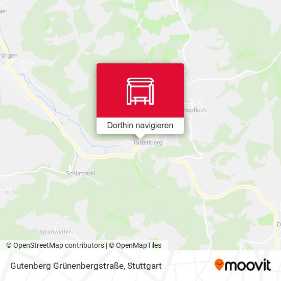 Gutenberg Grünenbergstraße Karte