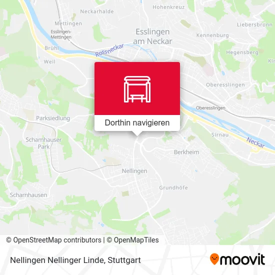 Nellingen Nellinger Linde Karte