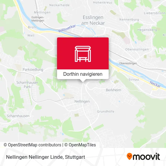 Nellingen Nellinger Linde Karte