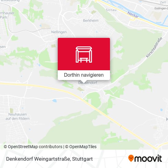 Denkendorf Weingartstraße Karte