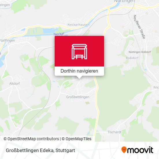 Großbettlingen Edeka Karte