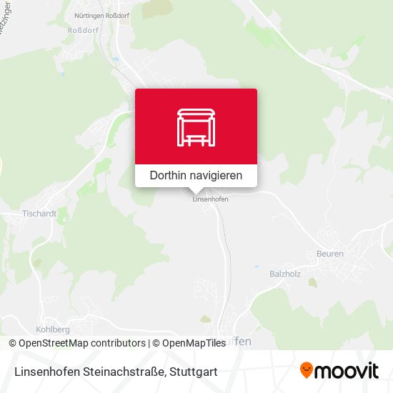 Linsenhofen Steinachstraße Karte