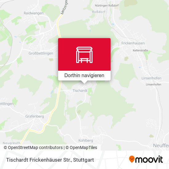 Tischardt Frickenhäuser Str. Karte