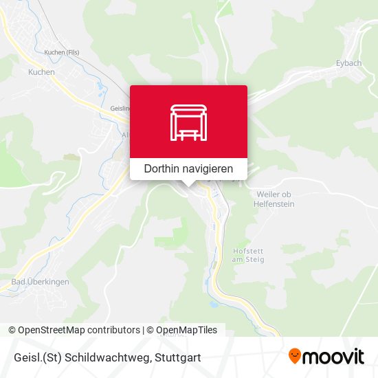 Geisl.(St) Schildwachtweg Karte