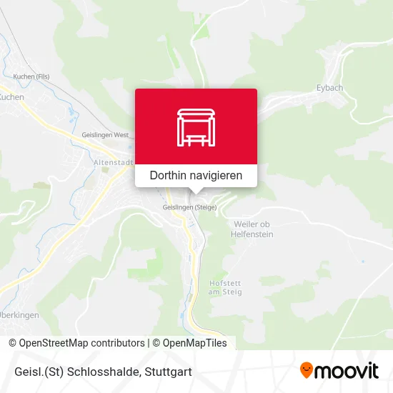 Geisl.(St) Schlosshalde Karte