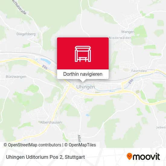 Uhingen Uditorium Pos 2 Karte