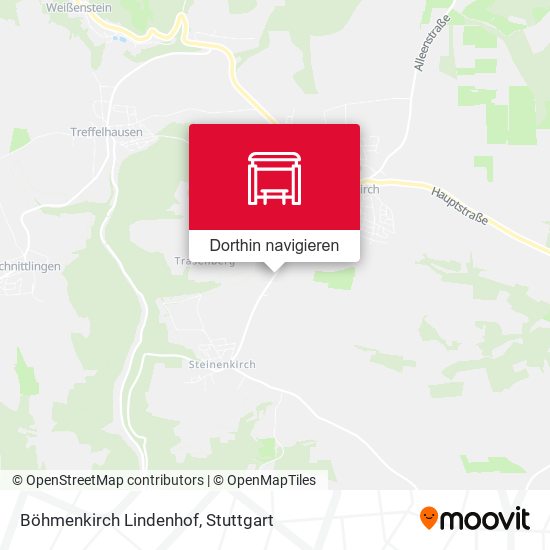 Böhmenkirch Lindenhof Karte