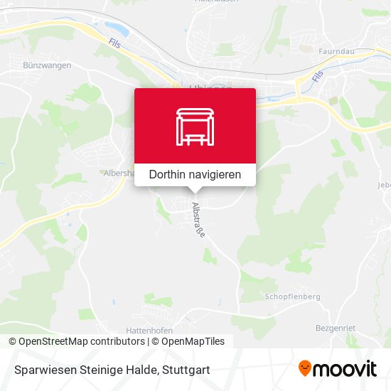 Sparwiesen Steinige Halde Karte