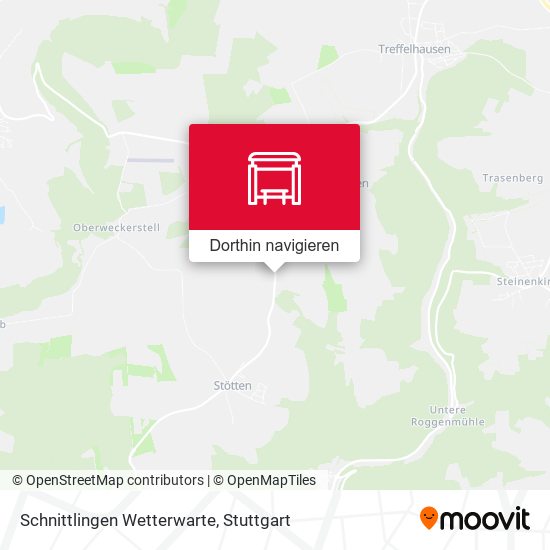Schnittlingen Wetterwarte Karte