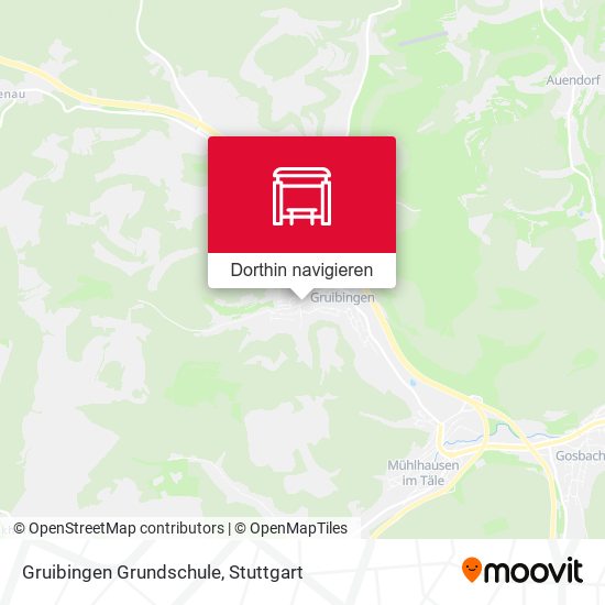 Gruibingen Grundschule Karte