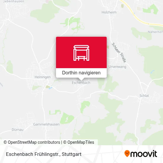 Eschenbach Frühlingstr. Karte